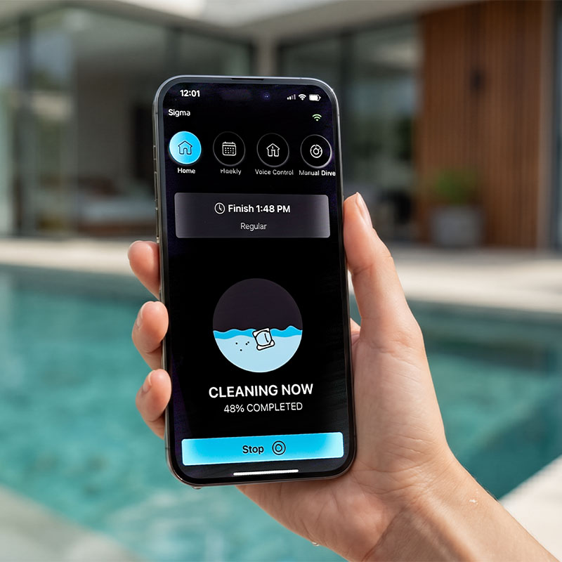 Controlling the Dolphin Sigma from the myDolphin Plus smartphone app