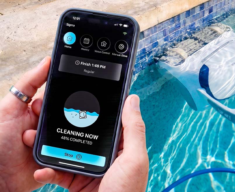 Controlling the Dolphin Sigma from the myDolphin Plus smartphone app