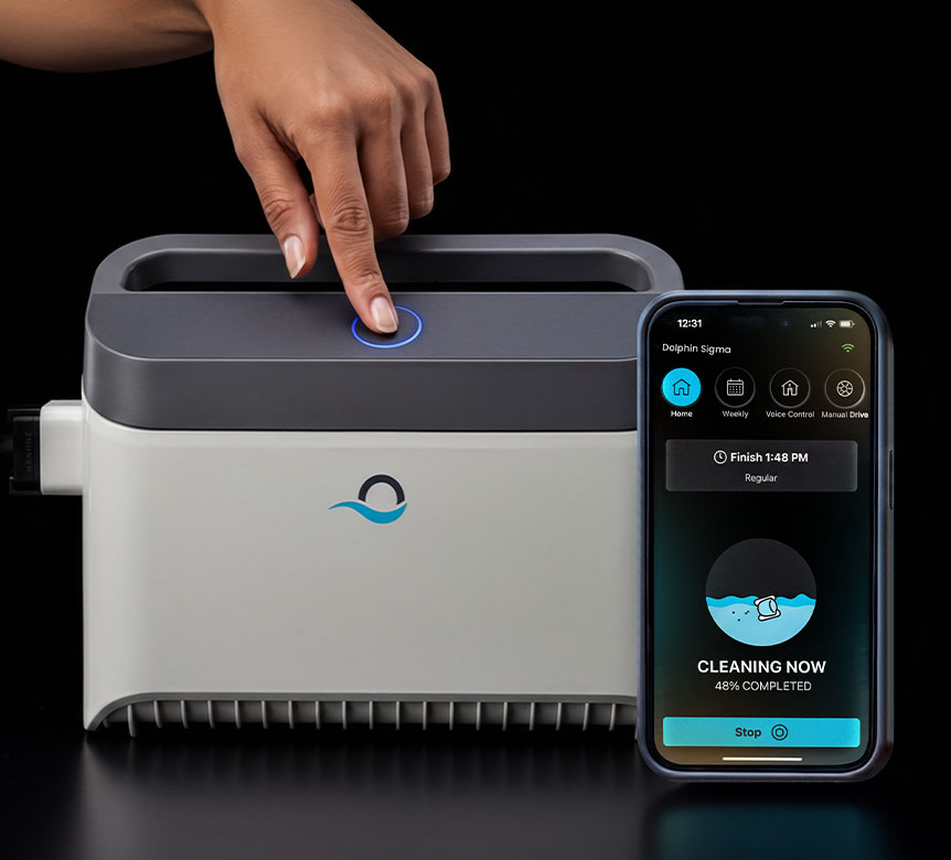 Dolphin Sigma power supply with weekly timer and the myDolphin Plus app