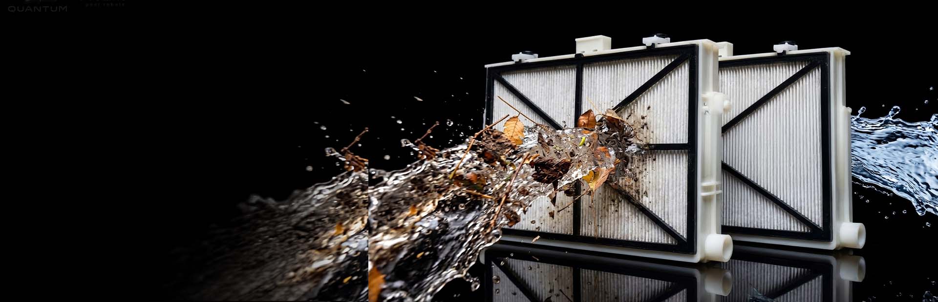 Dolphin Sigma NanoFilter cartridges stopping leaves and debris