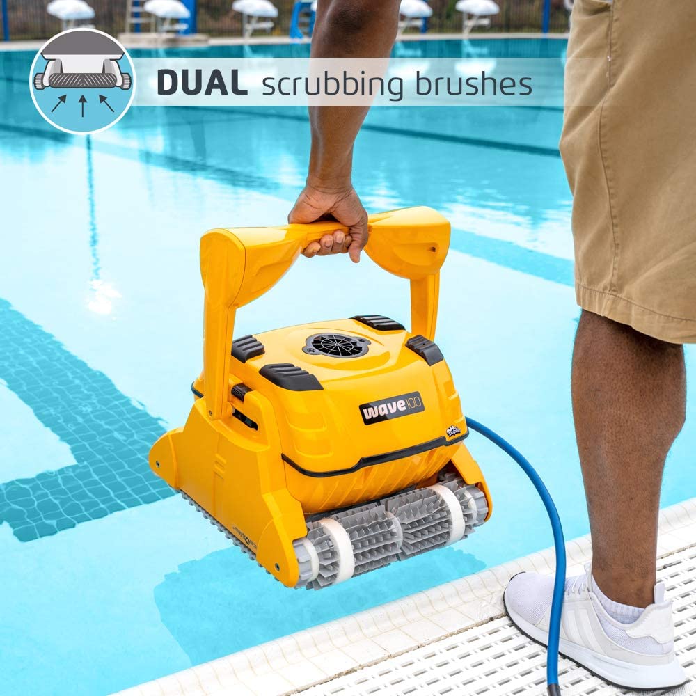 Dolphin Wave 100 dual scrubbing brushes